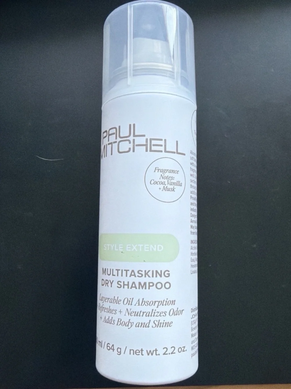 SET OF 2 Paul Mitchell Style Extend Dry Shampoo & Flexible Hold Sculpting Foam